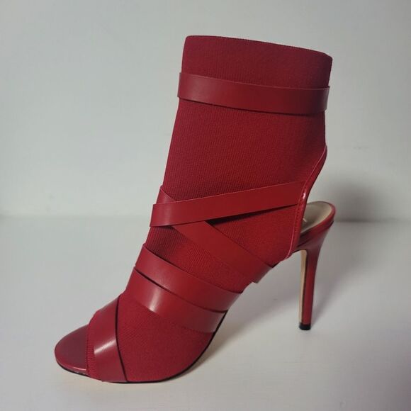 Nicole Miller open toe buckle heels - Picture 8 of 9